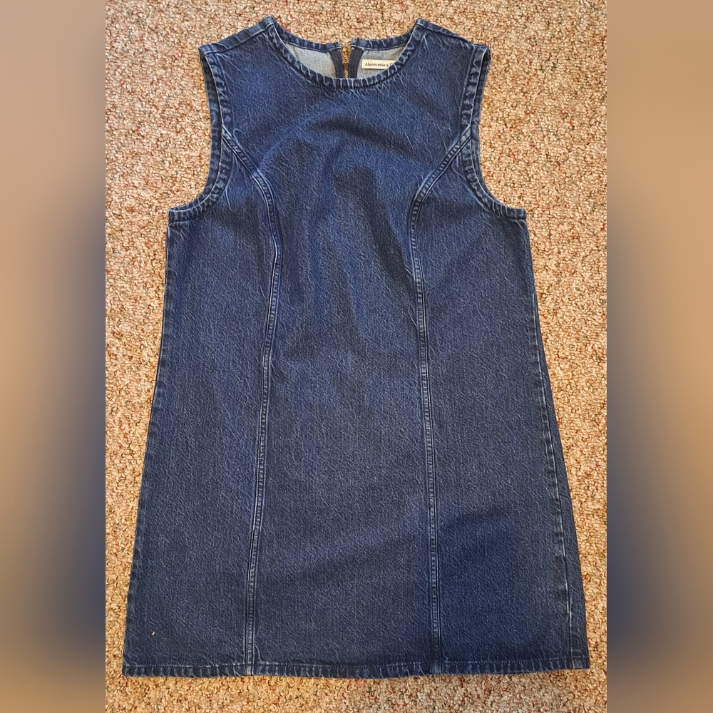 Abercrombie & Fitch Blue Denim Dress